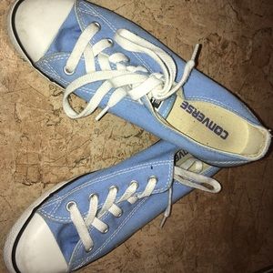 Baby blue converse